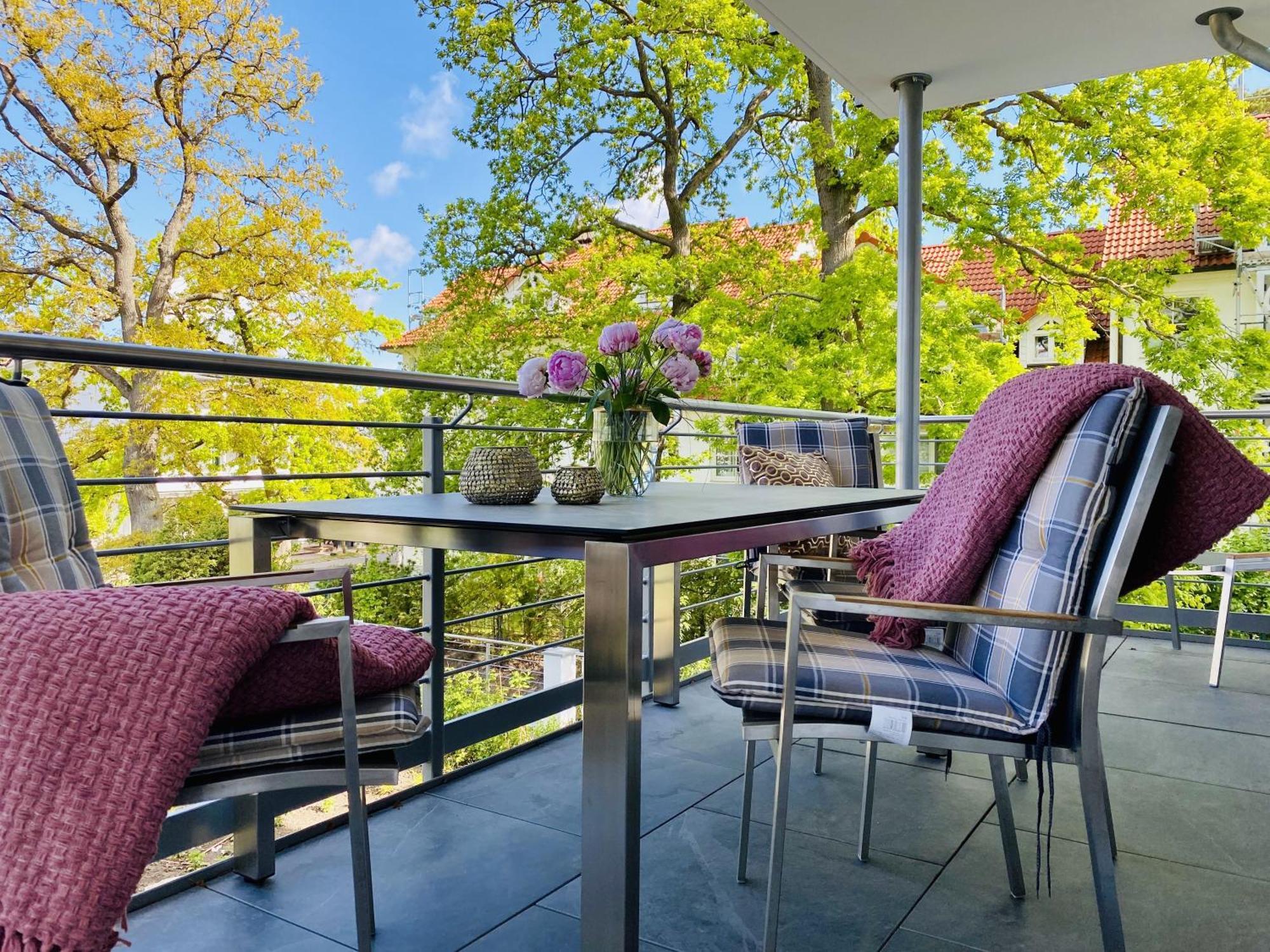 Ferienwohnung Meerzeit In Der Villa Duene Binz Buitenkant foto
